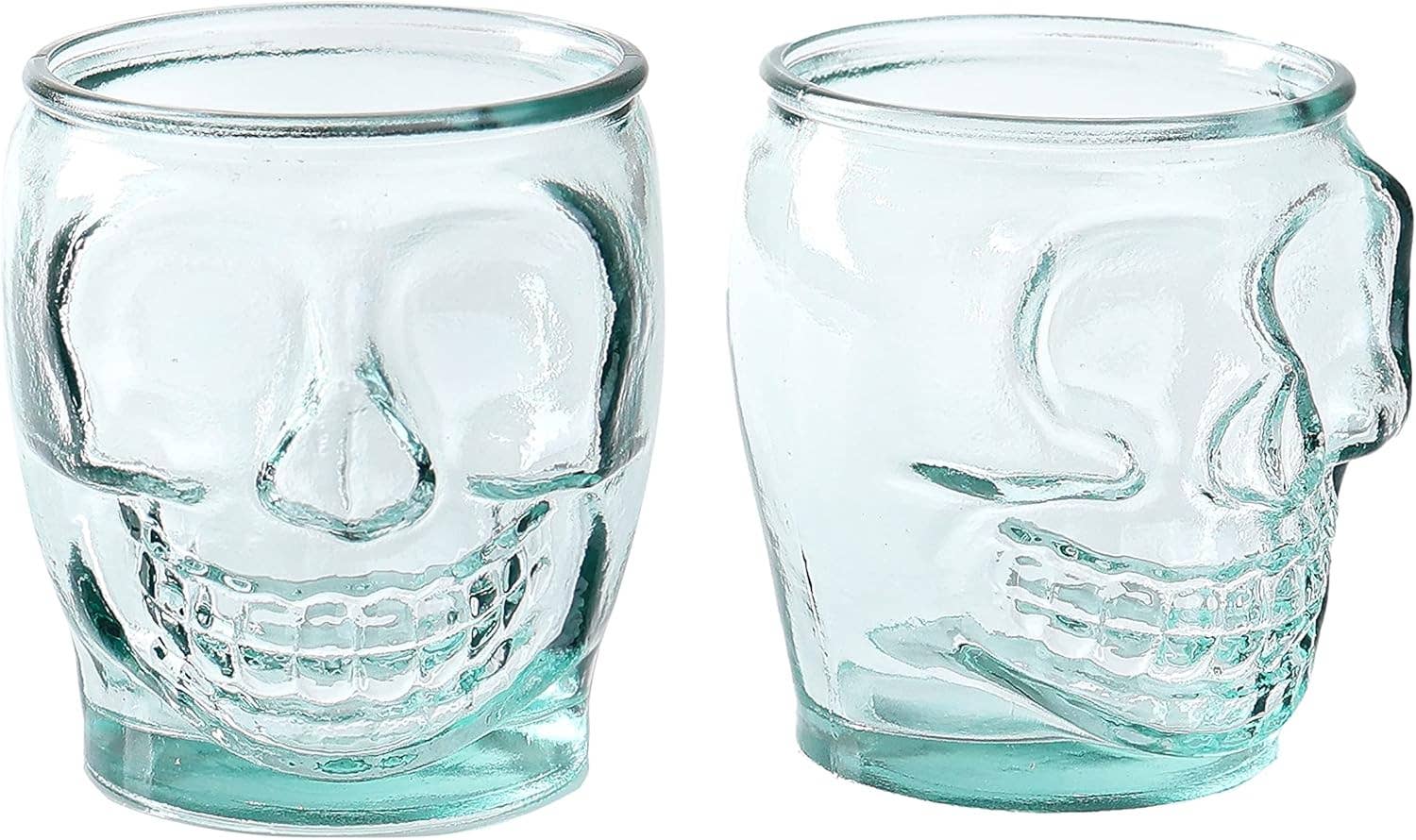 Upper Midland Products - Wholesale Drinking Glass/Cup - 15 oz Sugar Skull Glasses1