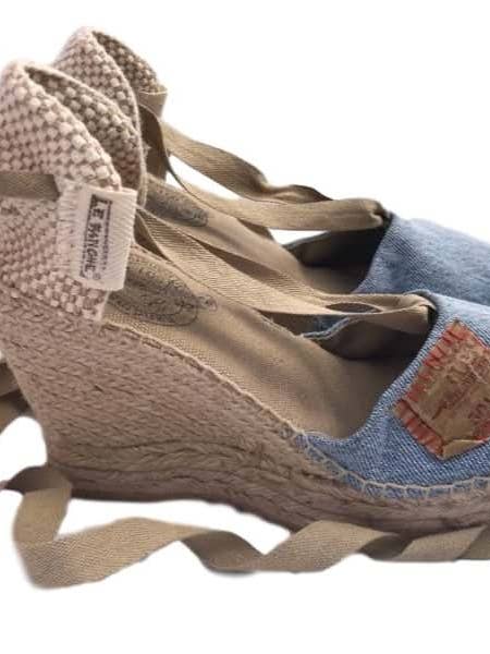 DAISY D - Handgefertigte Vintage Levi's Espadrilles für Damen für den Großhandel von Le Fanghe