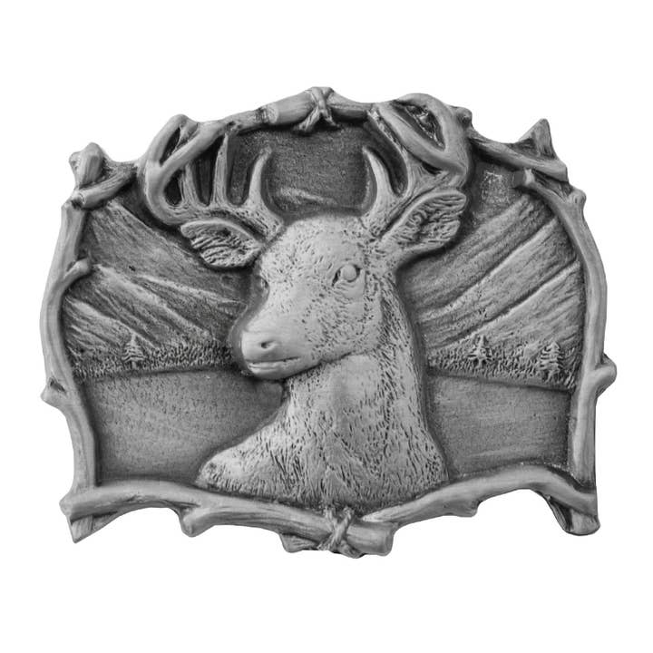 Deer Head Belt Buckle for wholesale by Western Express
