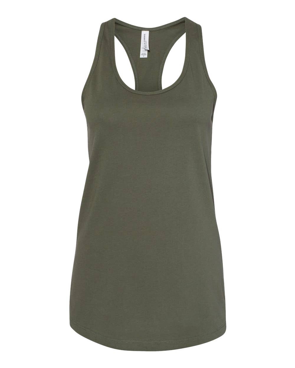 Forever11 - Wholesale Tanktop - Dames - BELLA + CANVAS 6008 jersey, zachte racerback-tanktop voor dames6