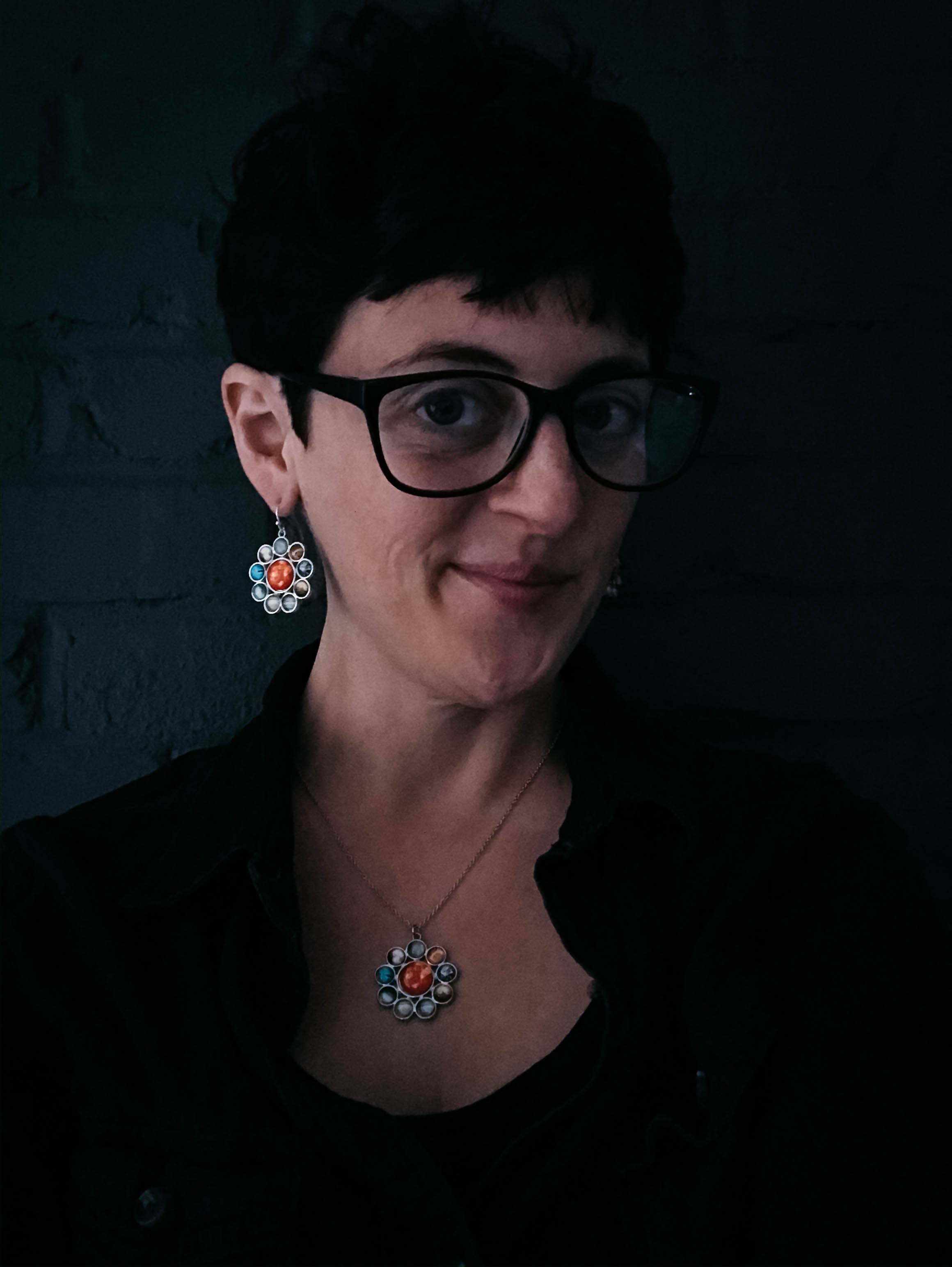 Yugen Handmade - Wholesale Pendant/Charm Necklace - Solar System Halo Necklace4