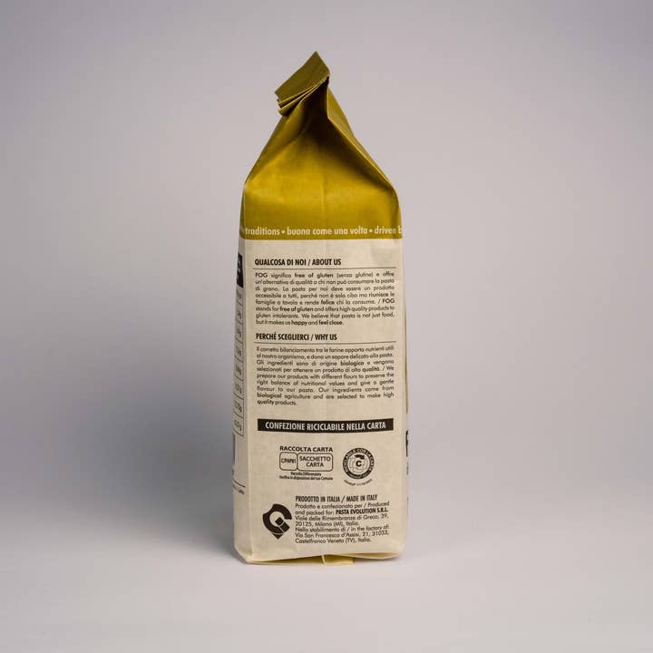 FOG – Großhandel Pasta – Fettuccine aus weißem Mais und Erbsen4