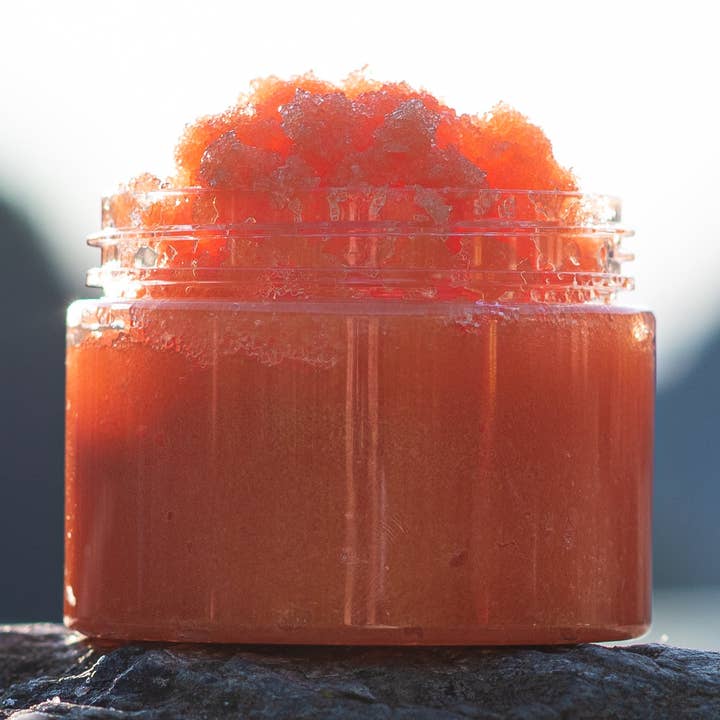 Sweet orange sugar scrub 99.8% Natural for wholesale by Arthousefern