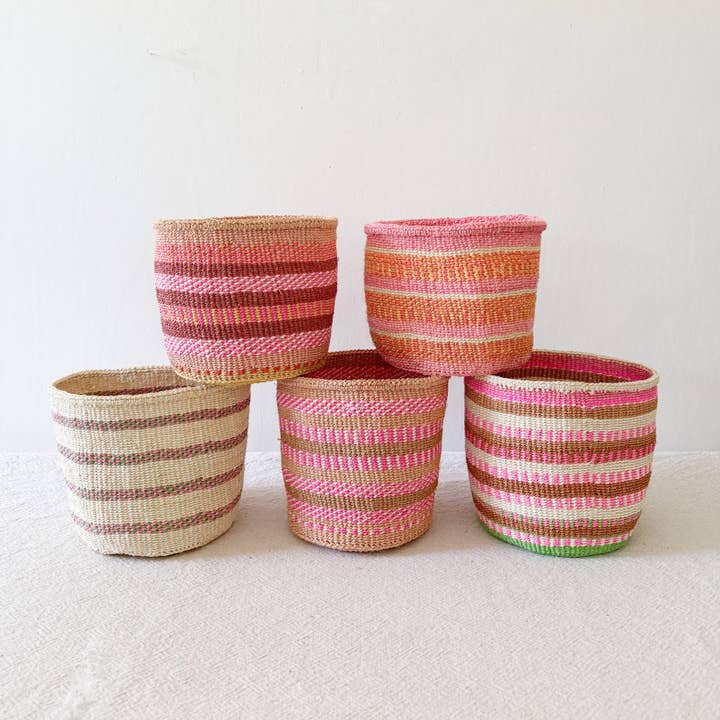 7"- 8" Small Storage Plant Baskets - Assortment 968 for wholesale by Amsha