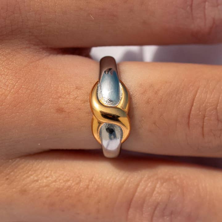 Interlace Ring for wholesale by ALCO Jewelry