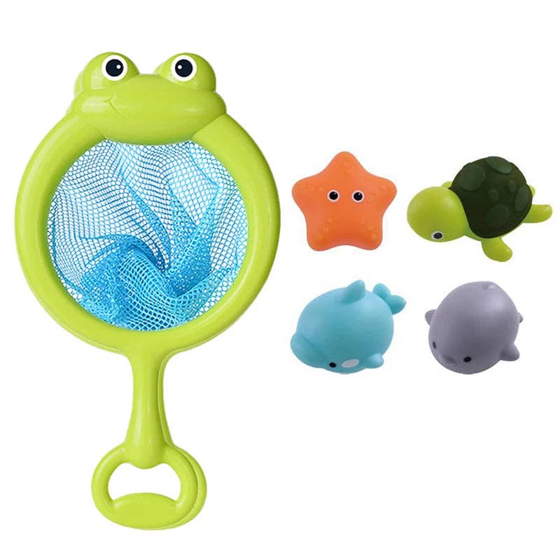 RocketBaby - Wholesale Toy Set - Kids - Set of luminous pieces for bathroom toys net and animals5