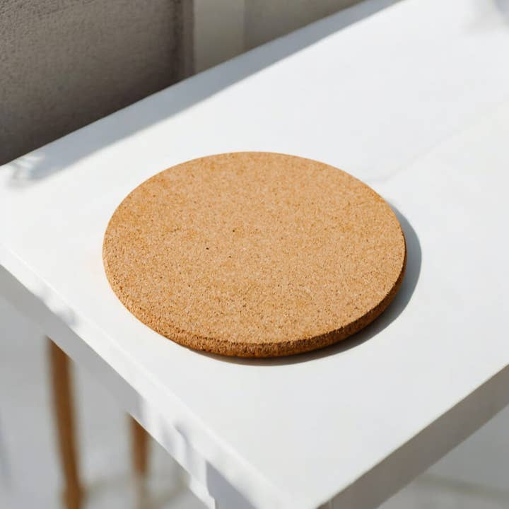 Bamboo Switch - Wholesale Kitchen Tool/Gadget - Natural Cork Hot Plate Trivet2