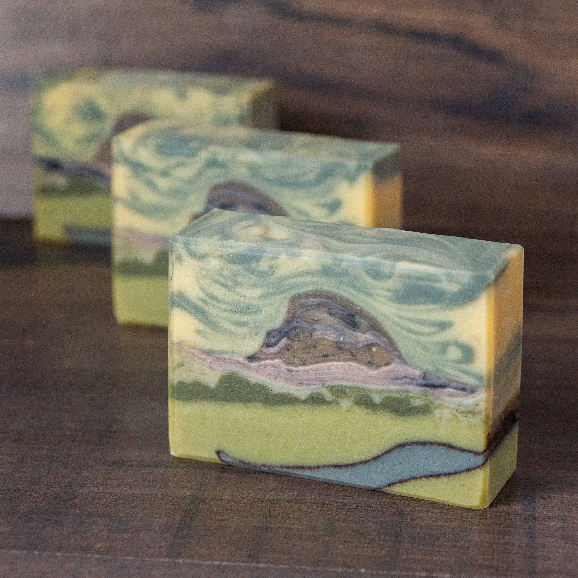 Delta Tule - Wholesale Bar Soap - Half Dome Soap // Pine Fir Needle Clove5