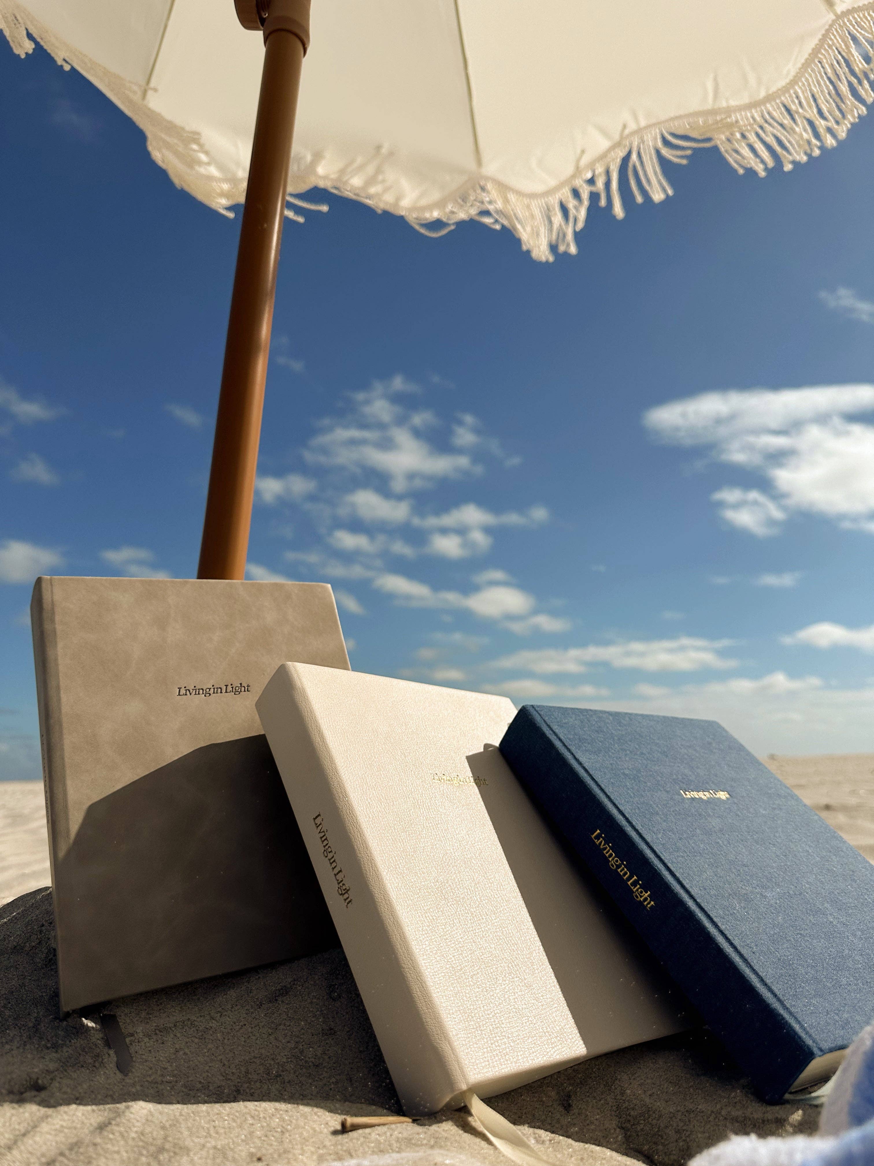 Living In Light – Agenda por atacado – Agenda Cristã Moderna Sem Data – Estudo Bíblico, Anotações de Sermões, Pedidos de Oração, Definição de Metas, Finanças e Mais | Capas em Couro Greige, Couro Marfim e Jeans11