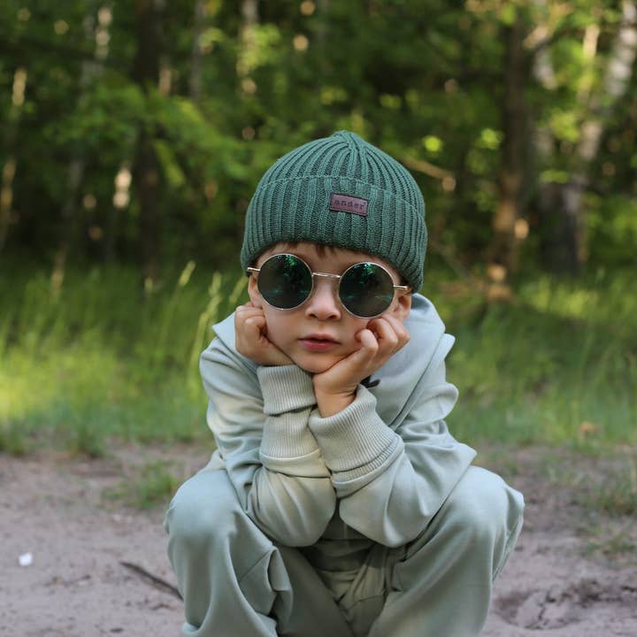 Ander - Vendita all'ingrosso Berretto - Bambini - Cappello Beanie per bambino in cotone riciclato, 4 colori, taglia 3-5 anni6