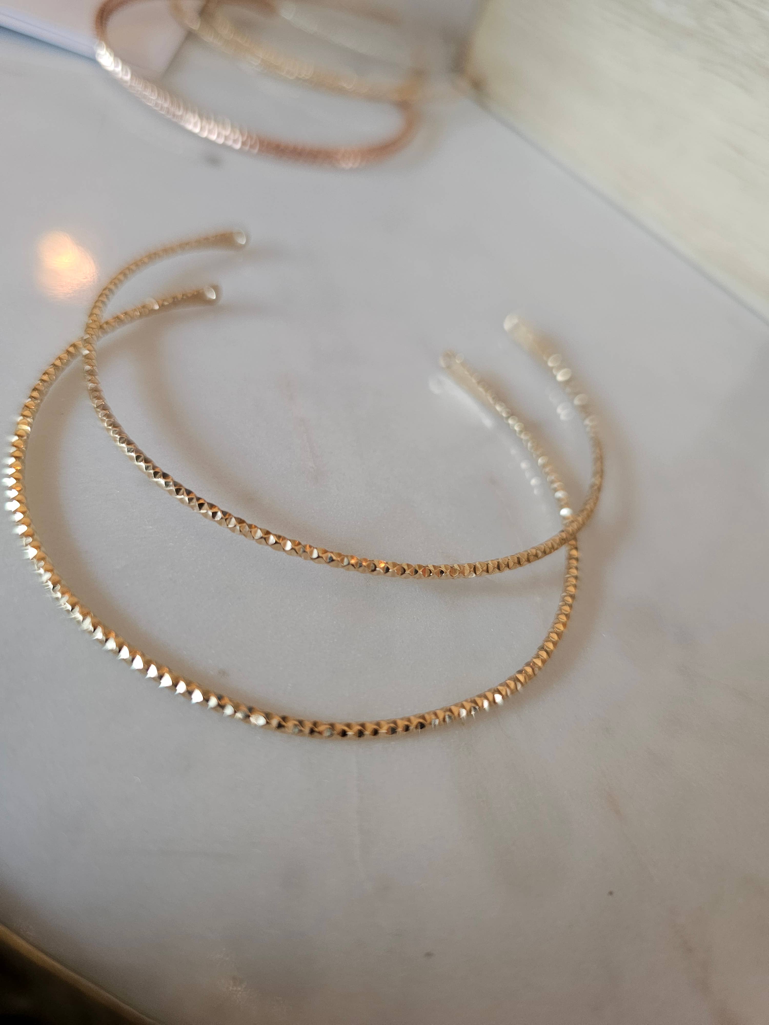 Half Moon Jewelry Designs - Wholesale Bangle Bracelet - permanent jewelry bangle (Sparkle), Bangle blank for PJ5