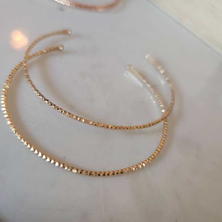 Half Moon Jewelry Designs - Wholesale Bangle Bracelet - permanent jewelry bangle (Sparkle), Bangle blank for PJ5