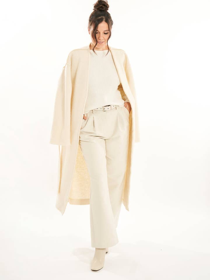 Manteau en laine Tamara pour la vente par Ecoforia