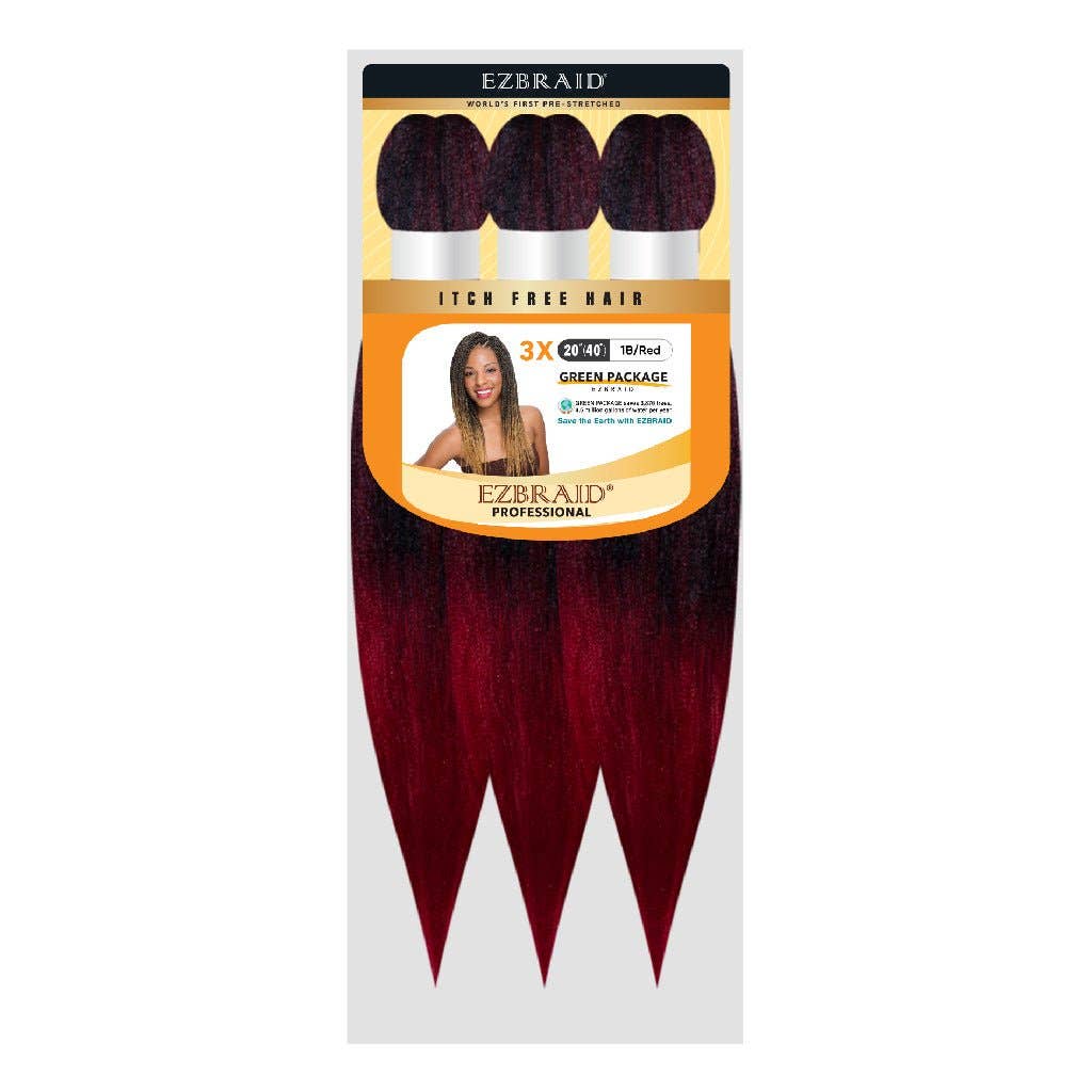 EZBRAID UK – Großhandel Extensions – EZBRAID Grünes Paket 51 cm – 3 Stück15