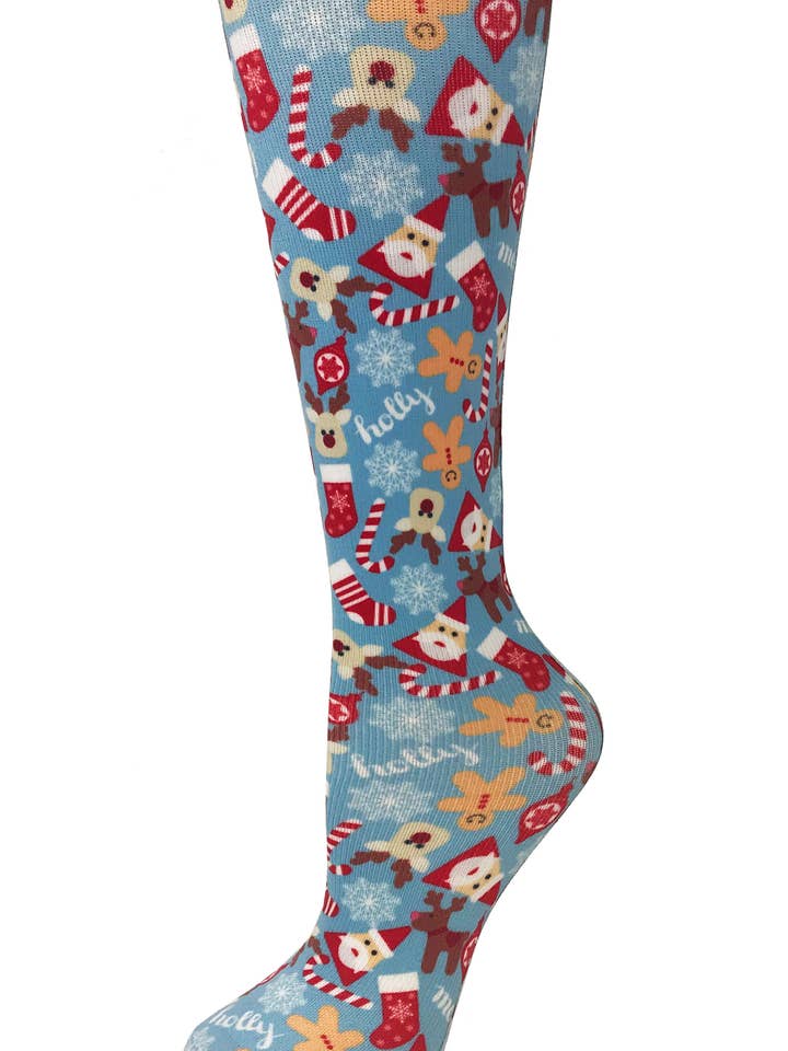 Christmas Cutouts - Cutieful Compression Socks for wholesale by Cutieful