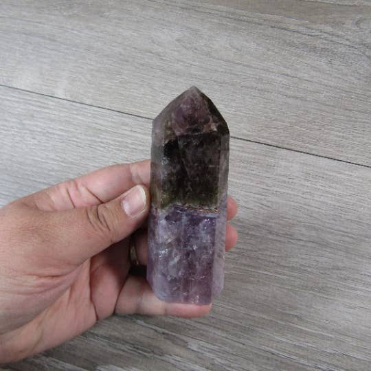 Keystone Crystals - Wholesale Spiritual Stone/Crystal - Super Seven Obelisk – Large Display Crystal for Shops