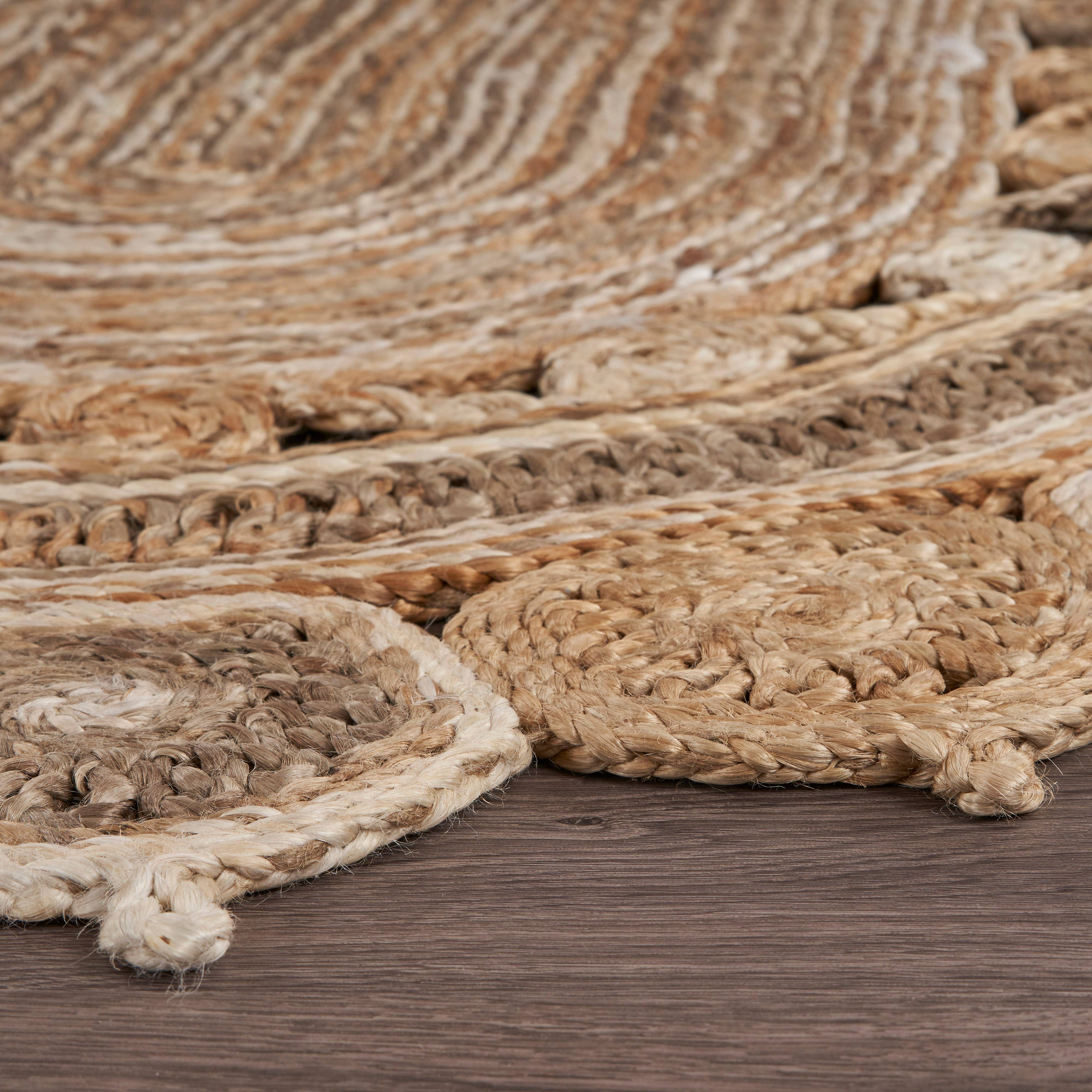 LR Home - Wholesale Area Rug - Bailey Brie Multi Natural Handmade Braided Jute Area Rug2