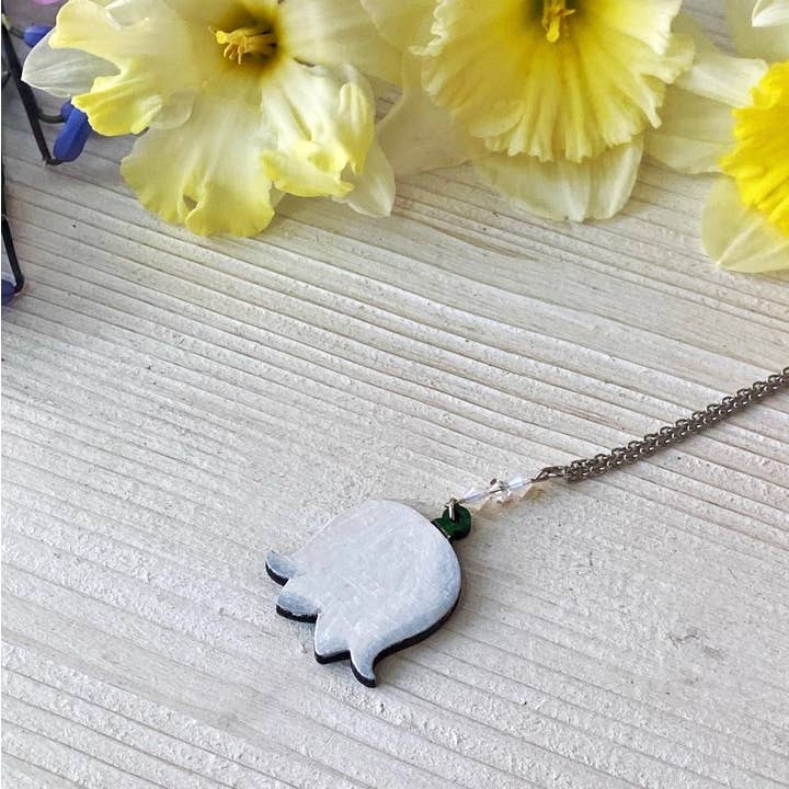 Træ Thrush halskæde for engroshandel hos Daffodil