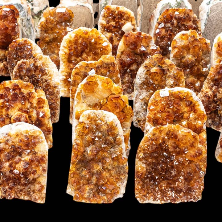 Quasar Gems USA - Wholesale Spiritual Stone/Crystal - Citrine Cut Base Standing Dark1