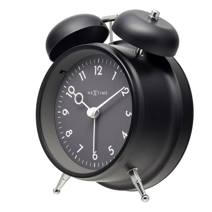 NeXtime - Wholesale Alarm Clock - Alarm Clock 12 x 14 x 6cm-Metal-NeXtime "Golden Hour"4