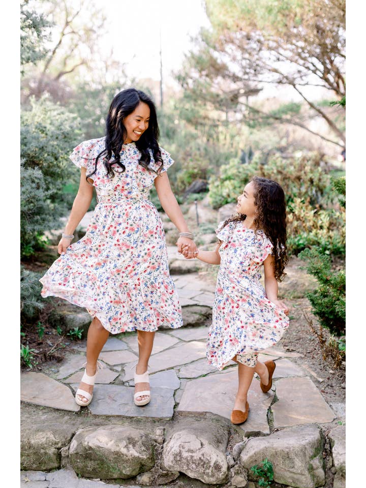 Peony Alley - Vendita all'ingrosso Vestito - Donna - Abito longuette floreale Alina6