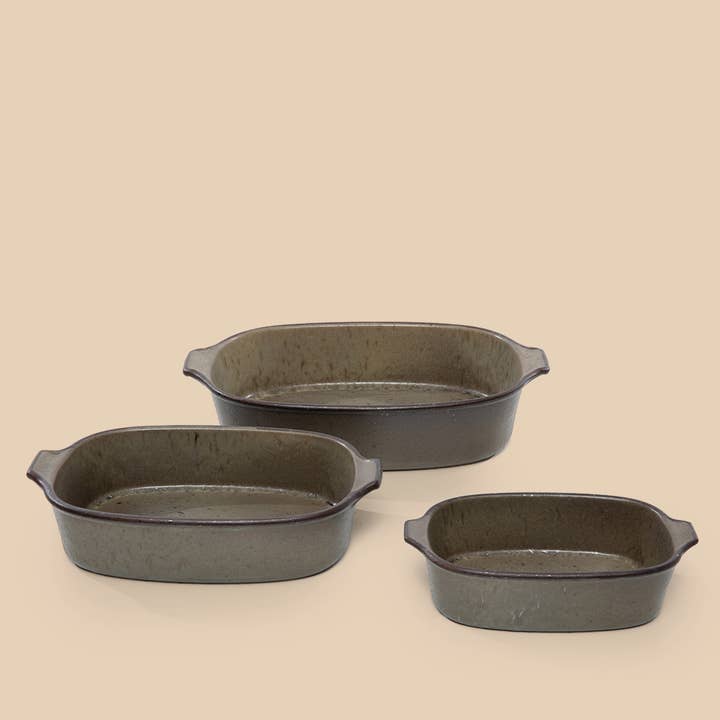 Bazar Bizar Living – wholesale Baking dish – The Comporta Oven Tray - Green - S2