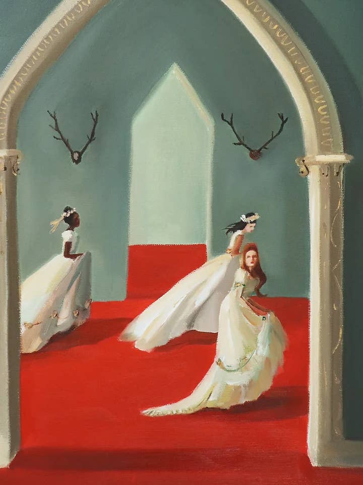 Lasses. Fine Art Print. 11x14" for wholesale by THE MANSION GIRLS