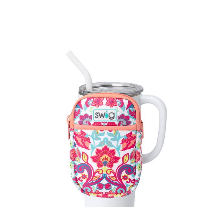 Flourish Mega Mug Pouch for wholesale by Swig Life