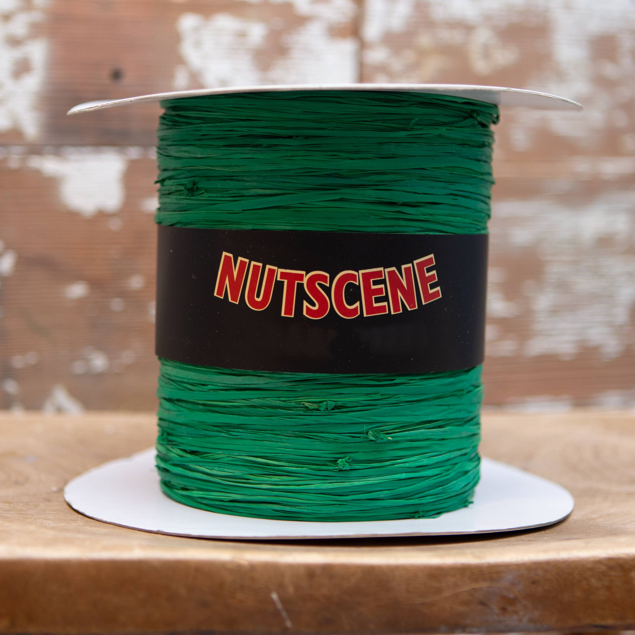 Nutscene Twines Ltd - Wholesale Craft Supplies - Natural Raffia on the roll gift wrapping- Over 1600 feet!2