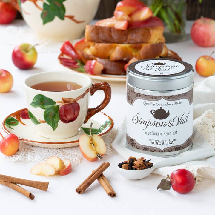 Simpson & Vail - Wholesale Loose Tea - Apple Cinnamon French Toast Black Tea - 4 Ounce Tin2