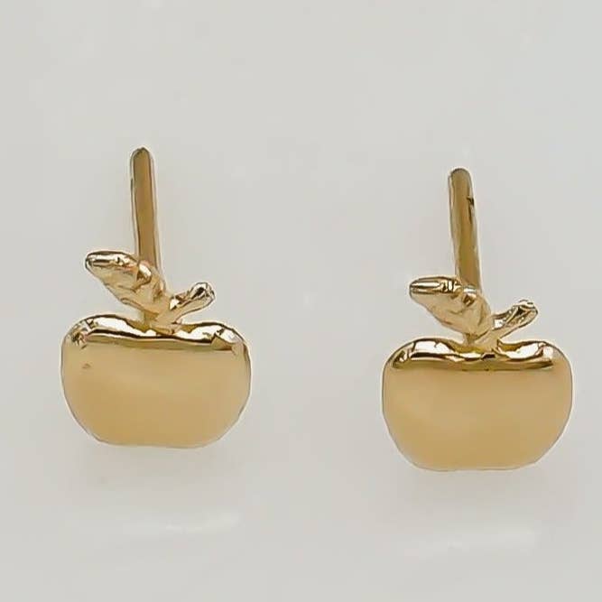 Boucle d'oreille Apple Stud pour la vente par Rand Design