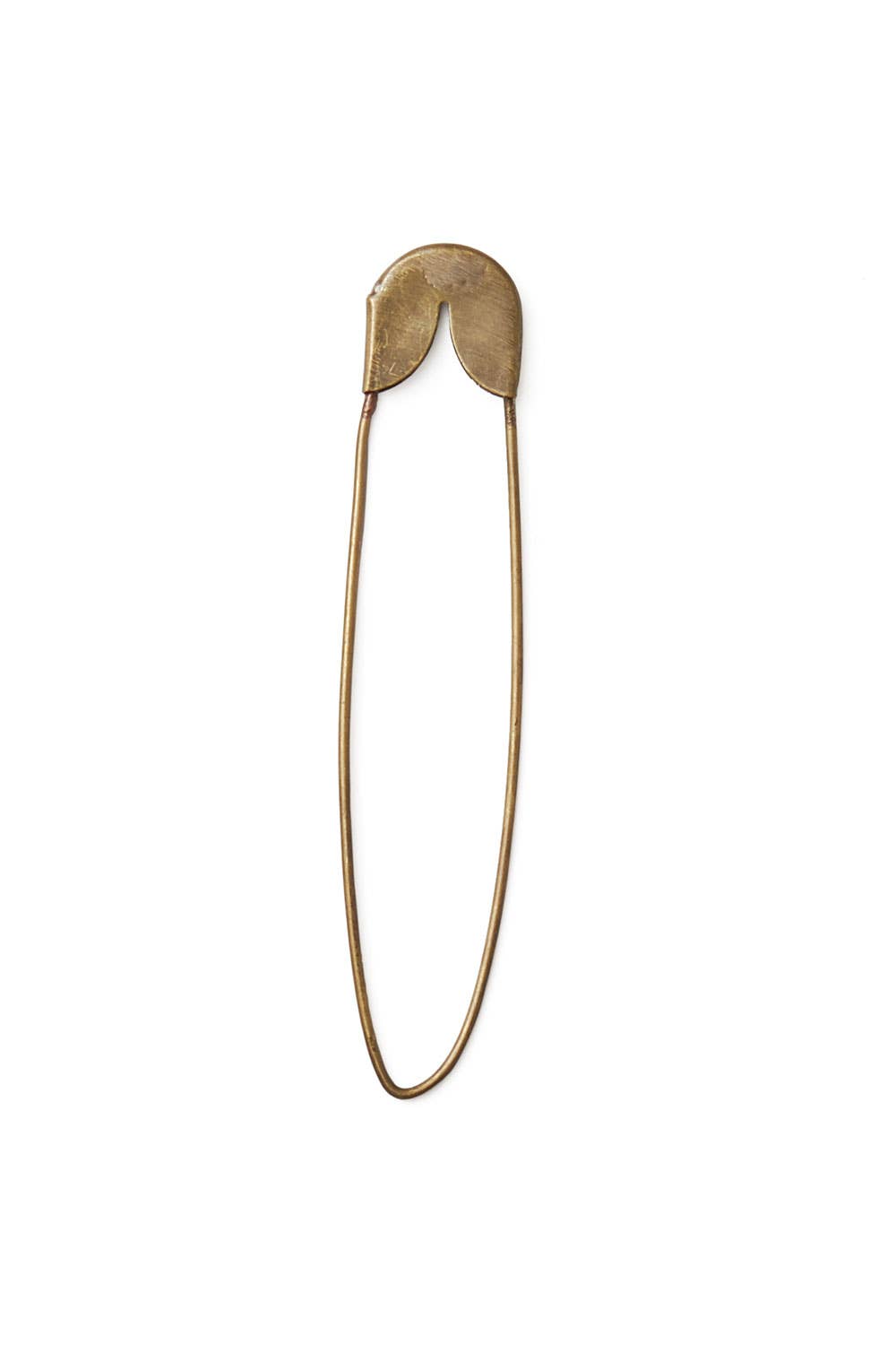 Fog Linen Work - Wholesale Safety Pin - Brass Safety Pin (M)0