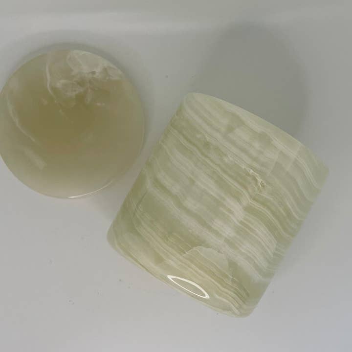 Ultra-luksuriøs onyx lysestage for engroshandel hos AGNI NY