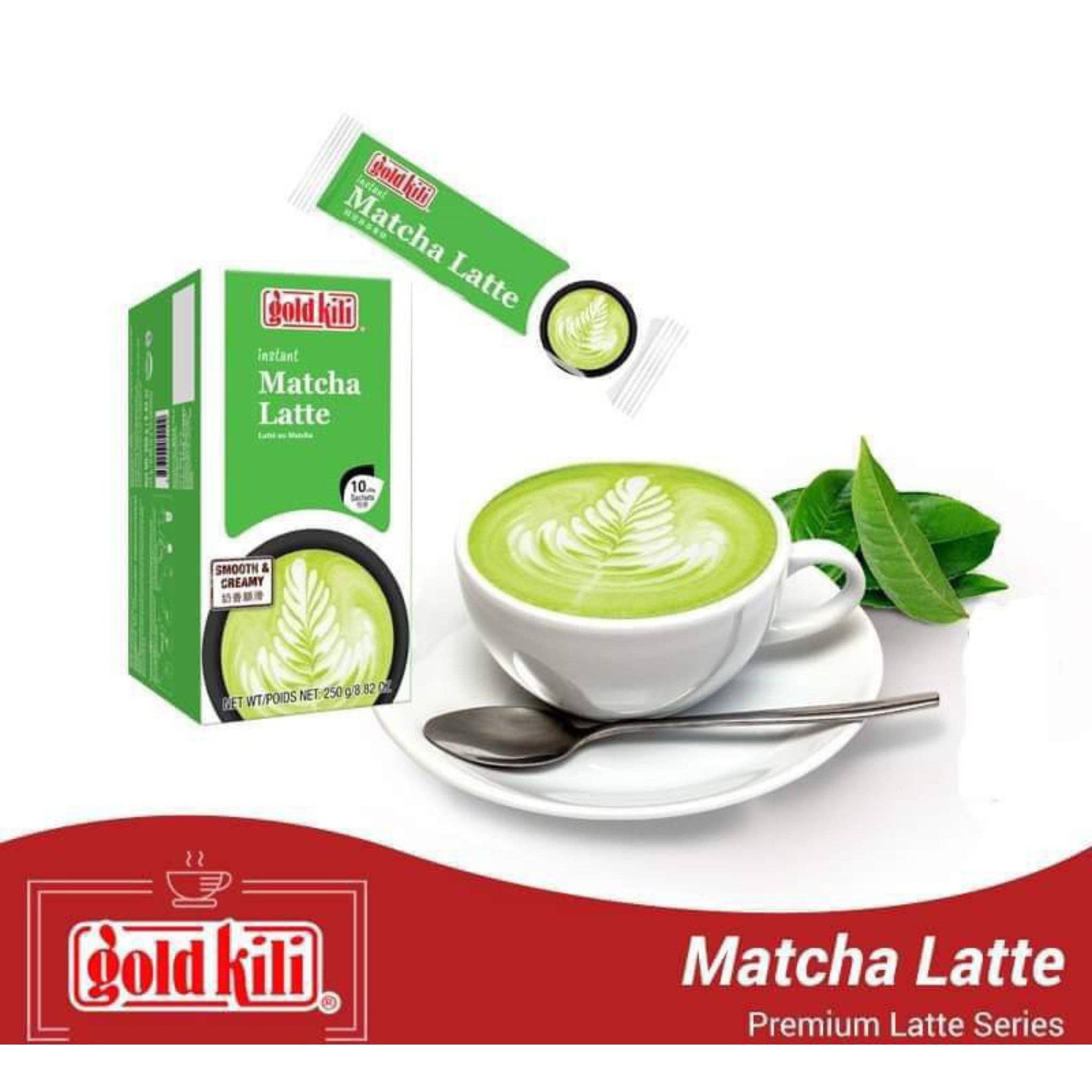 utoppa GmbH – wholesale Hälsoté/Detoxté – Gold Kili Instant Matcha Latte 10 x 25 g1