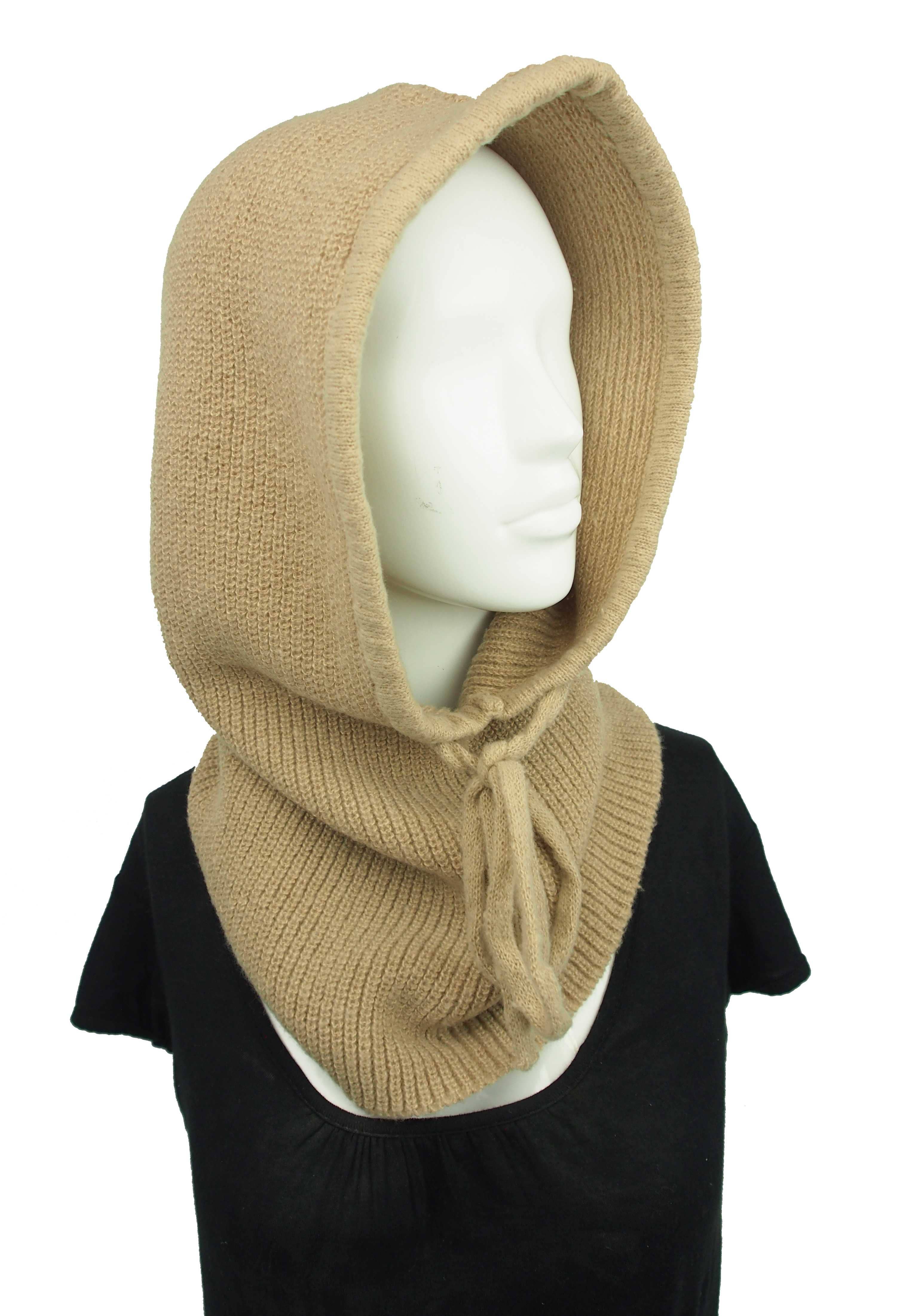 Anais - Wholesale Balaclava - Women's - Plain hooded balaclava YM092810