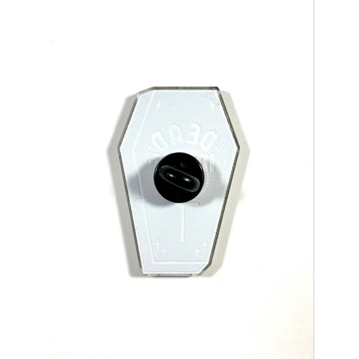 Christina iDesigns - Wholesale Lapel Pin/Button - Dead inside acrylic pin / dead pin / halloween / snarky1