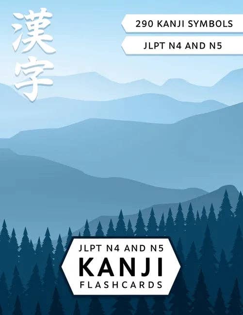 Books by splitShops - Wholesale Language & Linguistics - JLPT N4 and N5 Kanji Flash Cards: Learn Japanese Kanji with Cut-out Flash Cards - Paperback0