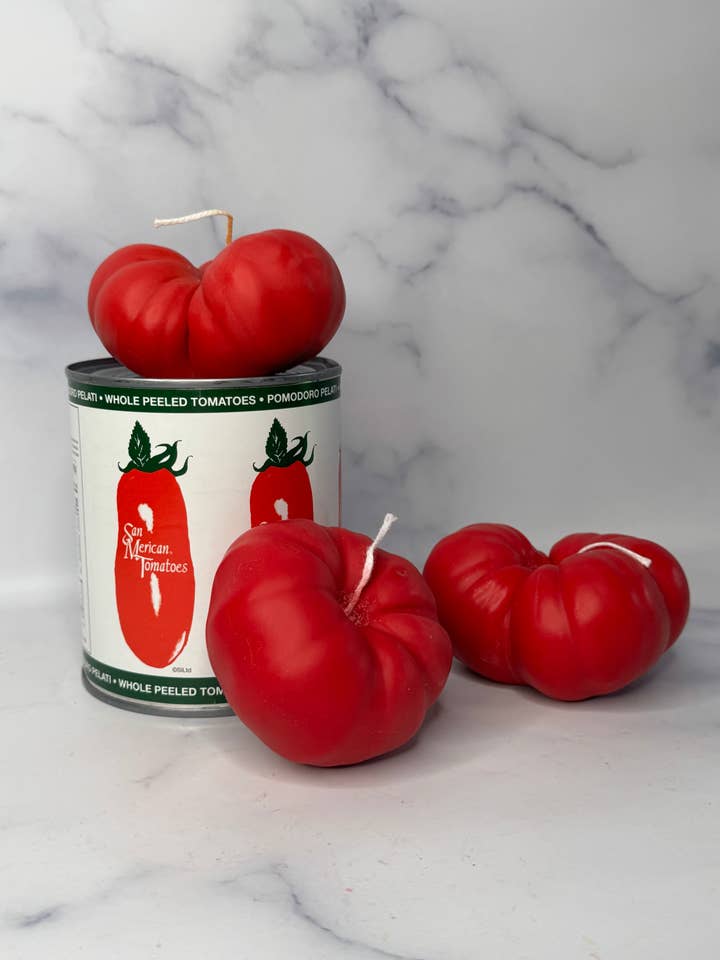 Bougie tomate héritée pour la vente par LitwLilit