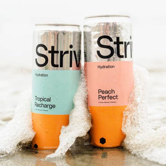 Strive Soda - Wholesale Soda/Carbonated Drink - Variety Pack (12 Pack)