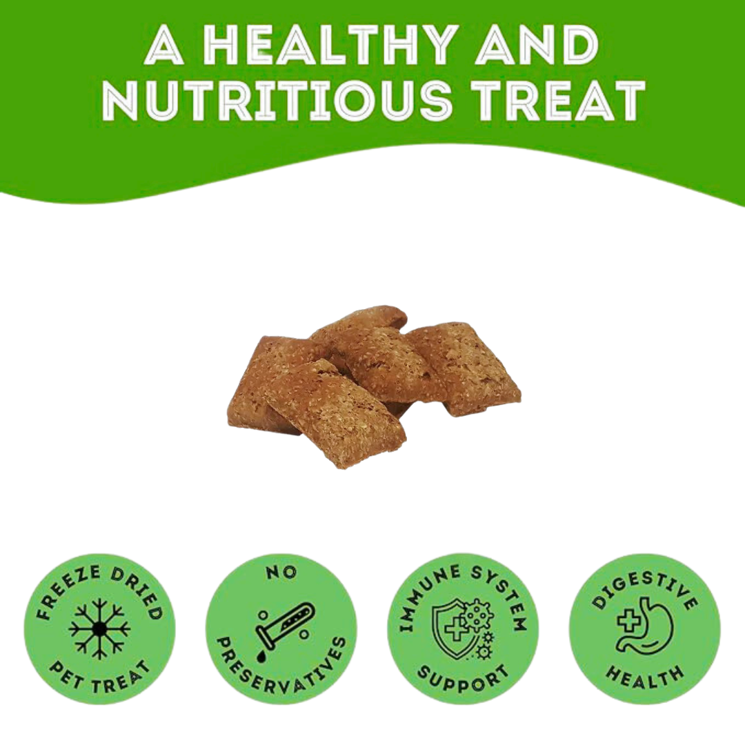 The Granville Island Pet Treatery (USA) - Wholesale Pet Treats - Dog - Mint & Parsley Regular Dog Biscuit Treats: Fresh Breath  2lb4