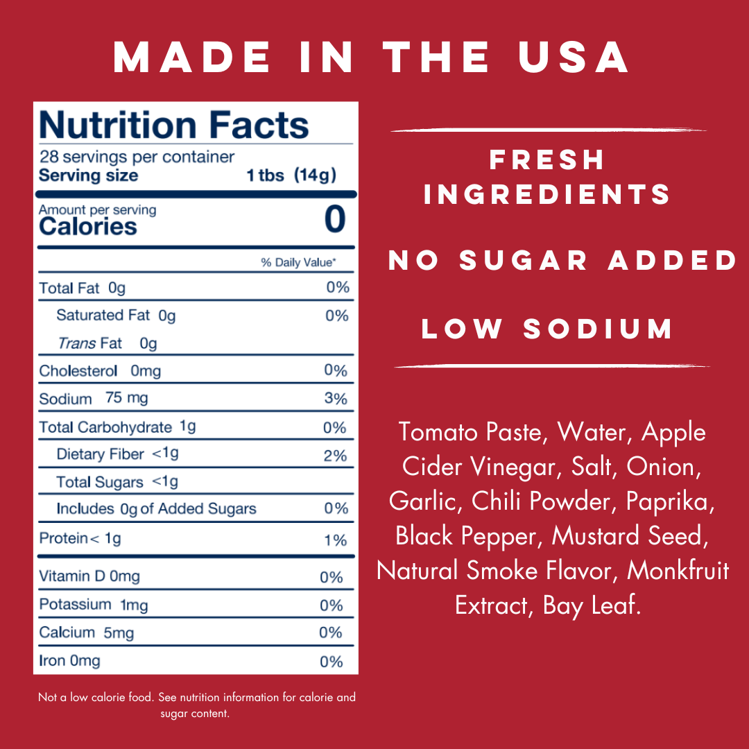 Yo Mama's Foods - Wholesale BBQ Sauce - No Sugar Hickory BBQ sauce 2