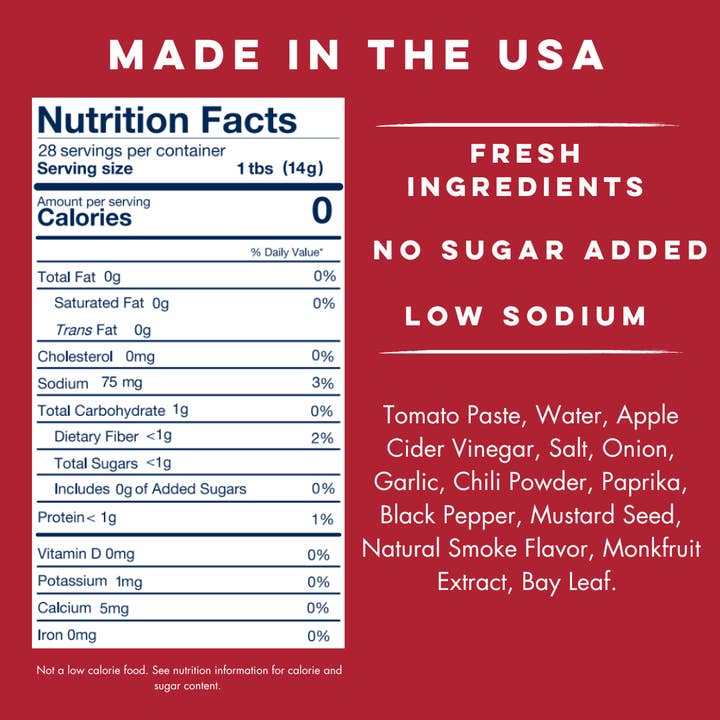 Yo Mama's Foods - Wholesale BBQ Sauce - No Sugar Hickory BBQ sauce 2