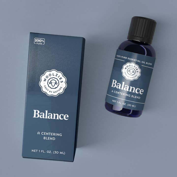Mélange d'huiles essentielles Balance 1 oz. pour la vente par Woolzies