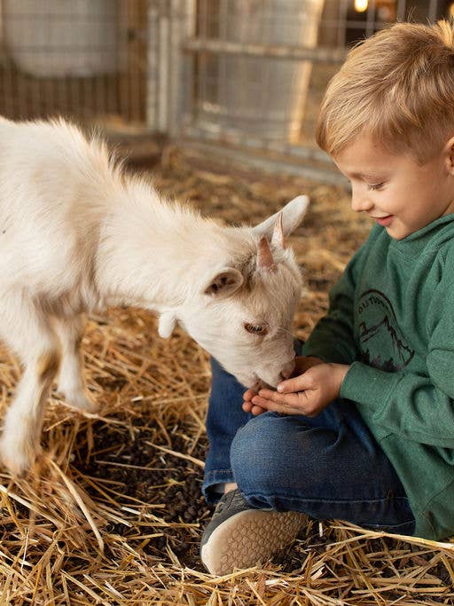 Outdoorable Apparel - Vente Sweat à capuche – enfant - Sweat à capuche extérieur vert mousse avec noir5