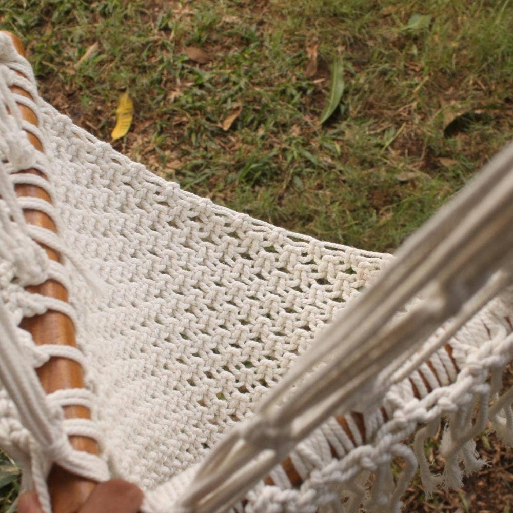 Shared Earth - Wholesale Hammock - Hammock Cotton Macrame 65x55x145cm0