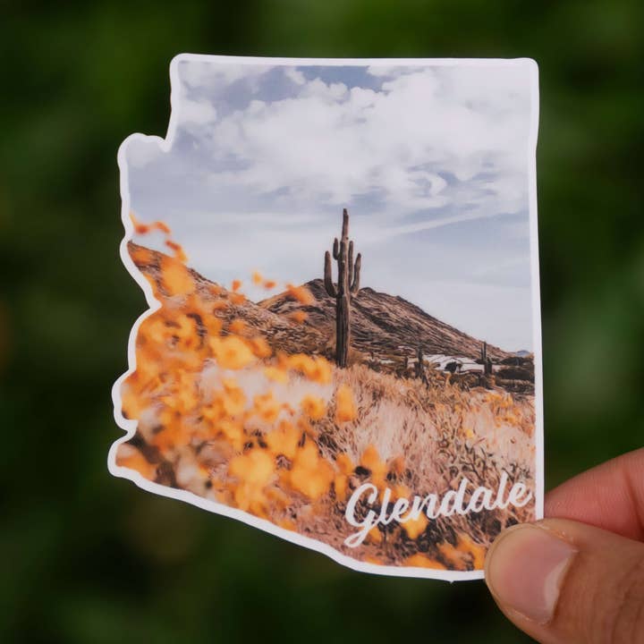 Glendale, AZ Sticker for wholesale by Little Comfy Goods