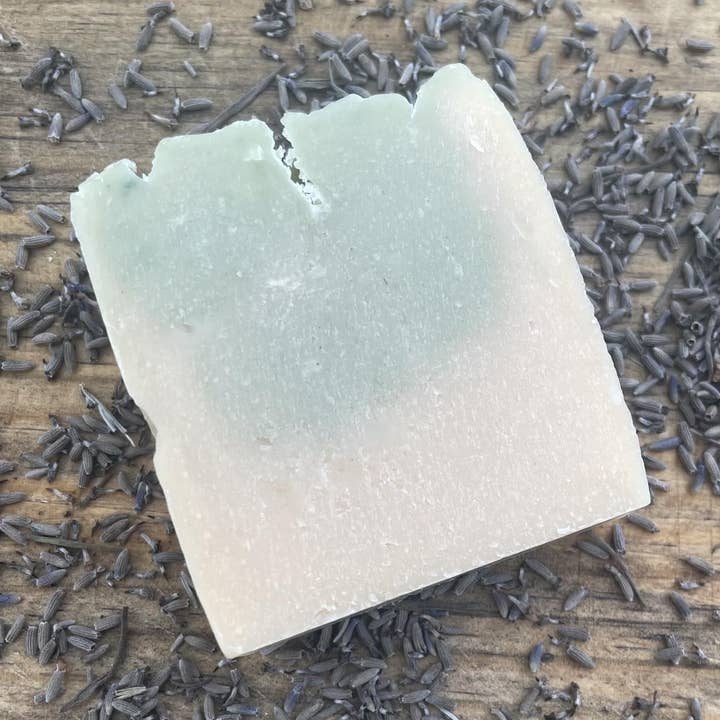 "Just Breathe" Bar Soap for wholesale by Wild Oat Apothecary