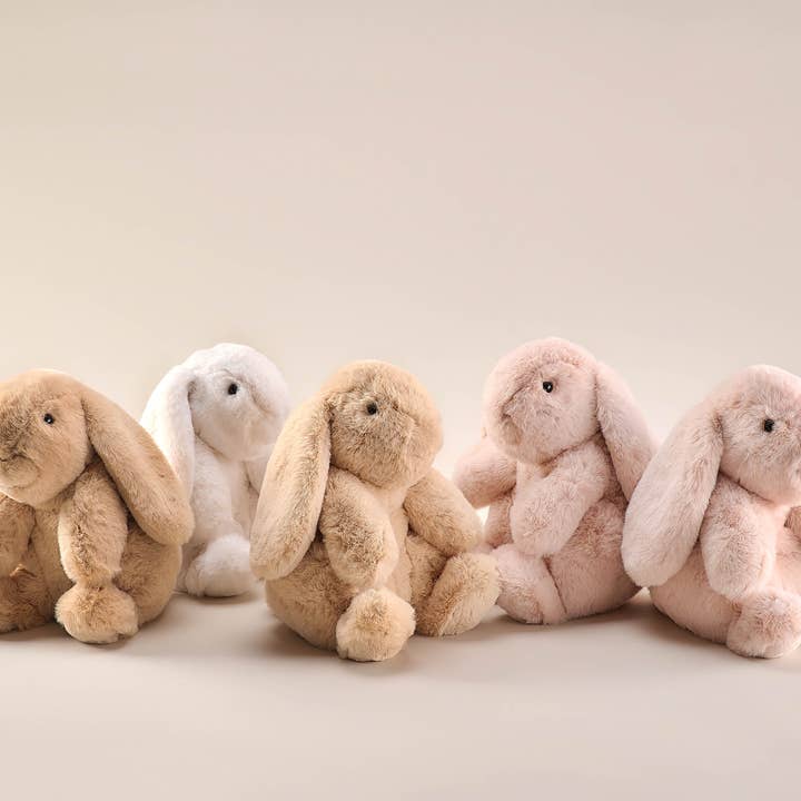 Peluche morbido Rabbit Gose beige scuro 30,5 cm per la vendita all'ingrosso da parte di Lilla och stora björn