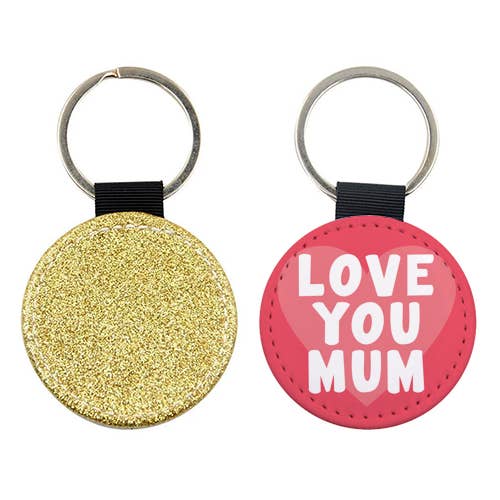 Keyrings 'Love You Mum' by Card and Cake for wholesale by ART WOW