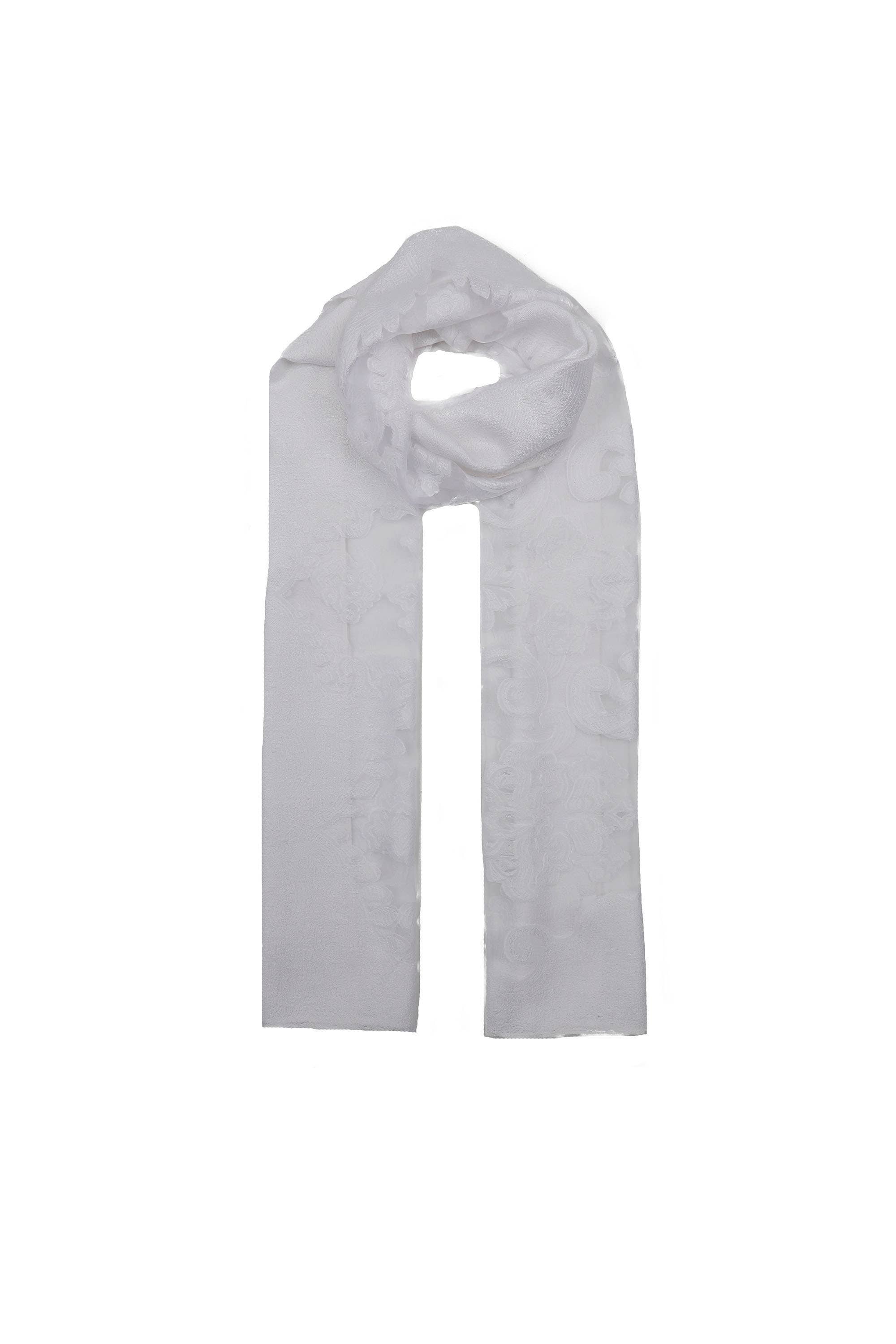 PHANIE MODE - Wholesale Head Scarf - Women's - Lace Scarf for Ceremony 106615